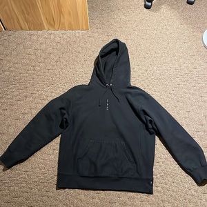 Supreme Micro Logo Black Hoodie | Size: Medium | Fit: True to Size